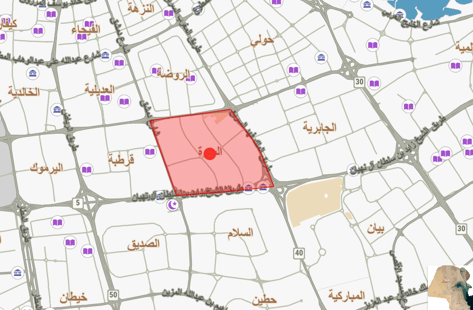 أرض فضاء للبيع فى السره