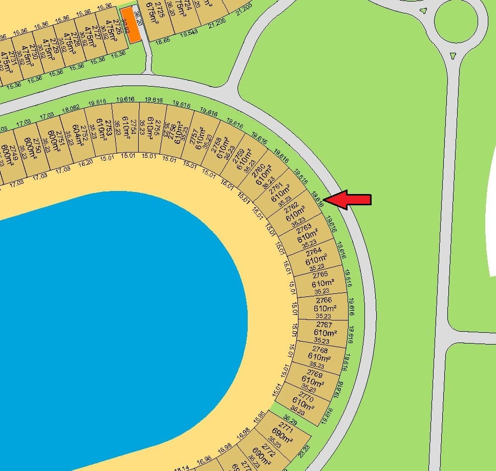 ارض للبيع في البحريه امتداد كبير