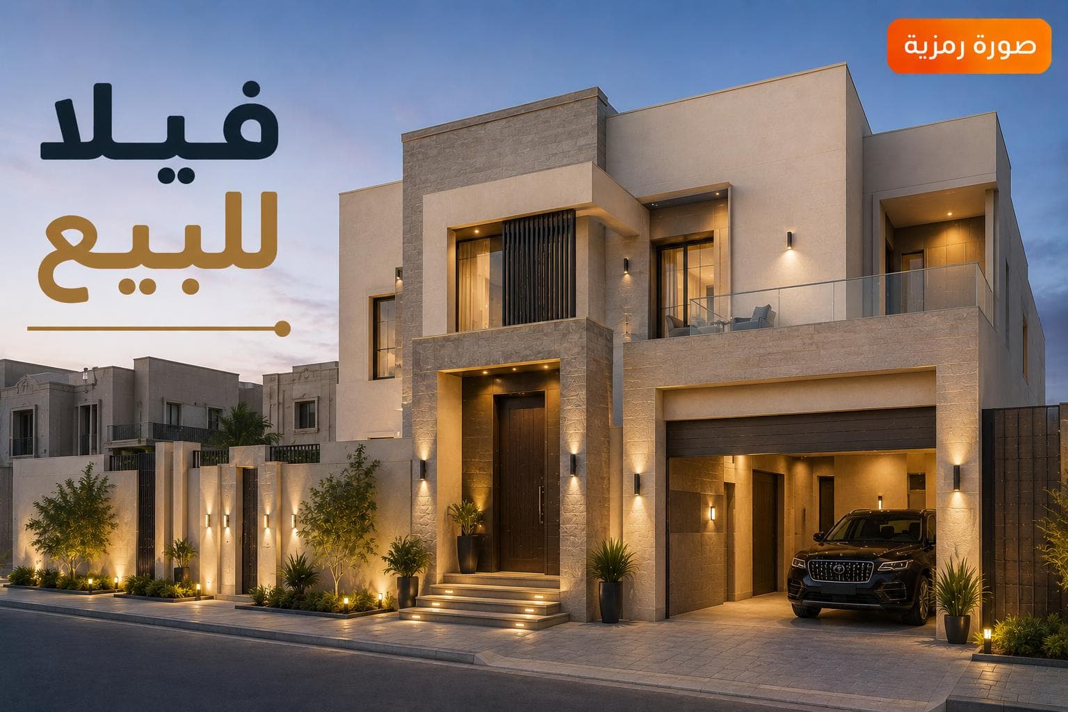 للبيع فيلا فى قرطبة شارع واحد
