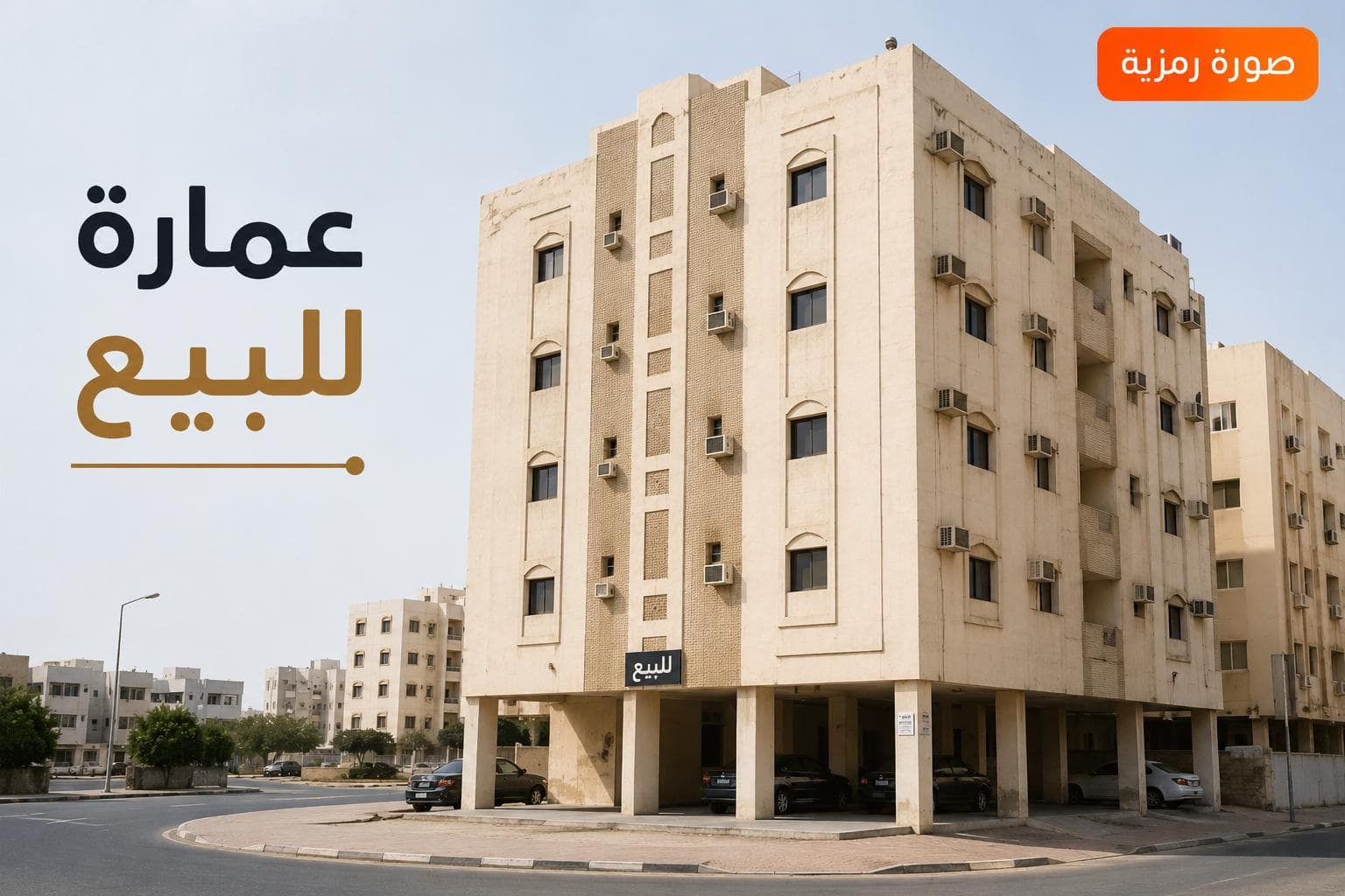عمارة للبيع فى شرق زاوية