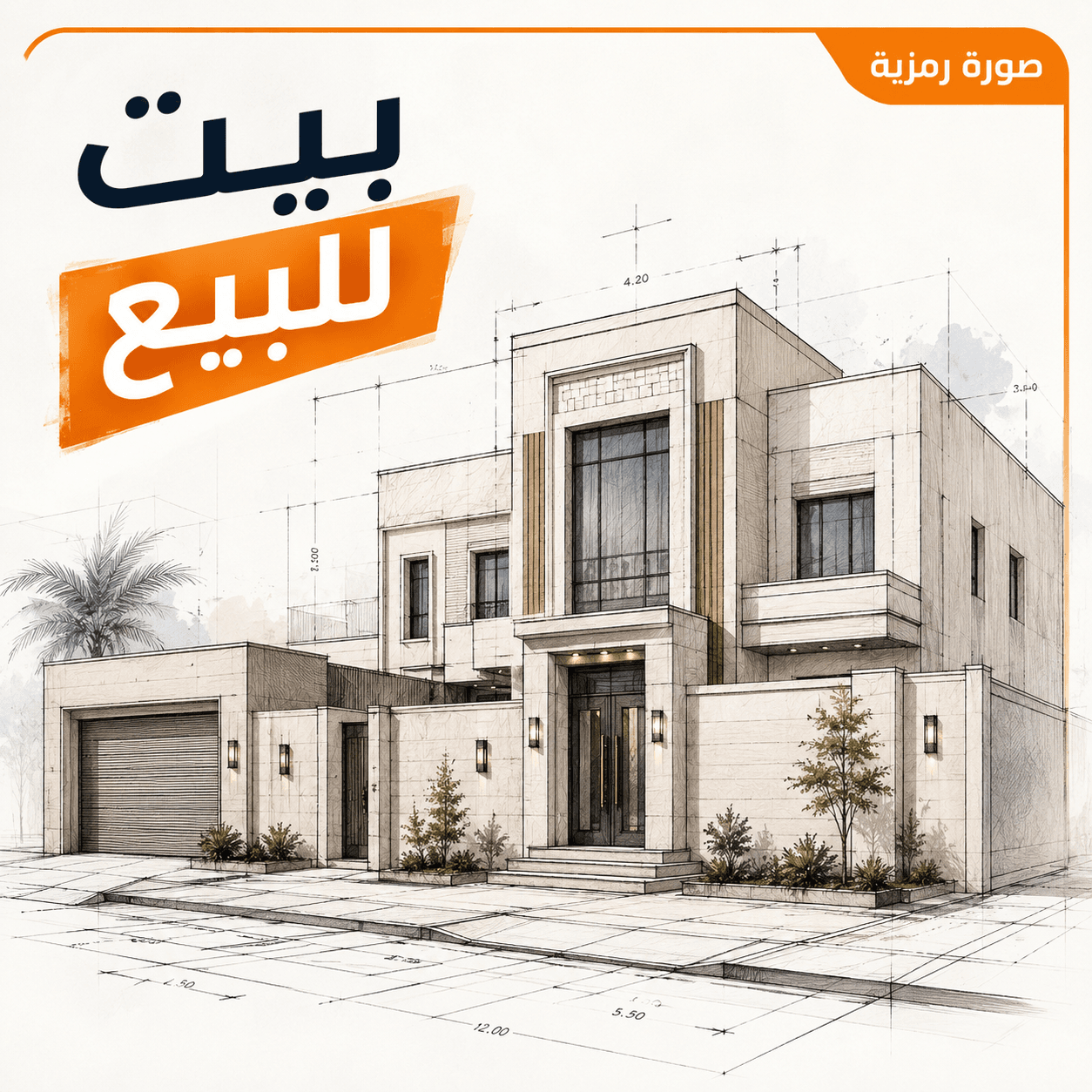 للبيع بيت فى الصليبيخات قطعة 3