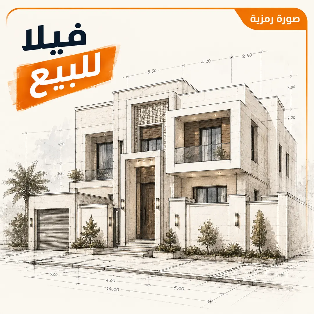 فيلا للبيع فى الشهداء دورين ونصف